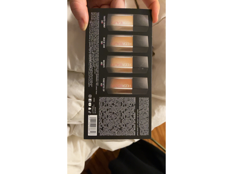 Huda Beauty Easy Bake Loose Baking & Setting Powder Mini, Cherry Blossom Cake, 0.21 oz/6 g