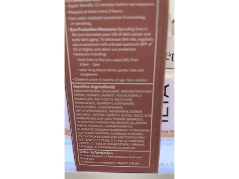 ILIA Super Serum Sunscreen Skin Tint, SPF 40, Baikal ST9.5, 1 fl oz/30 mL