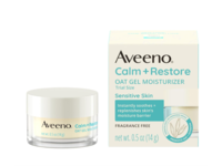Aveeno Calm + Restore Oat Gel Moisturizer, Fragrance Free, 0.5 oz/14 g - thumbnail 1