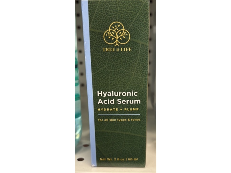 Tree of Life Hyaluronic Acid Serum, 2 fl oz /60 mL