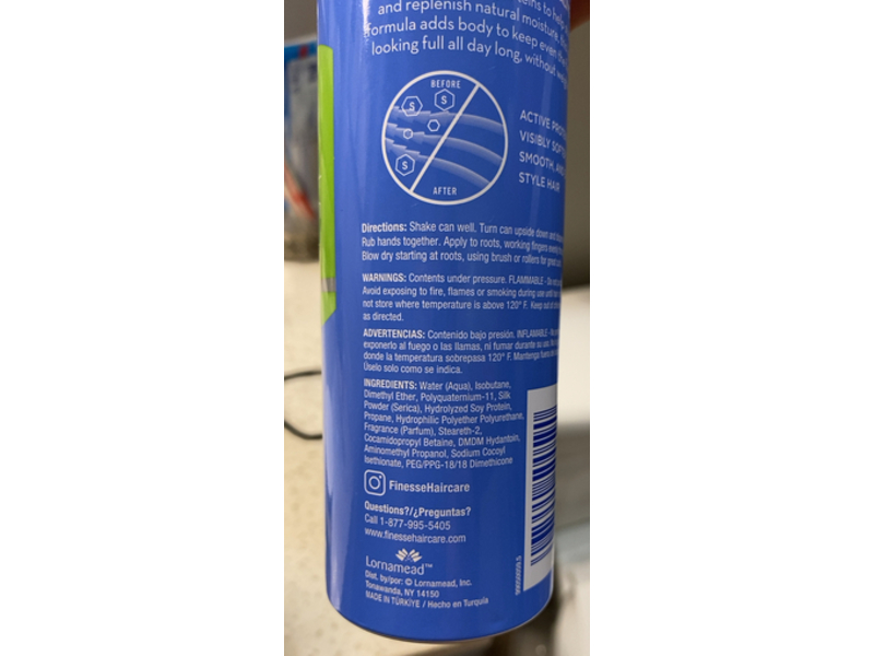 Finesse Volumizing Mousse, 7 oz/198 g