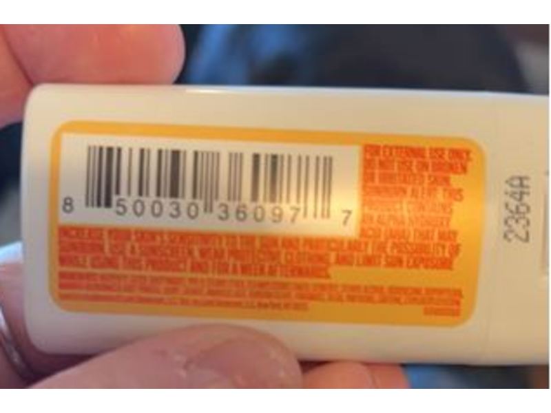 Lume Whole Body Deodorant, Smooth Solid, Clean Tangerine, 0.5 oz/14 g