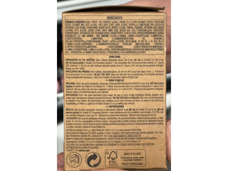 Redken Shades EQ Gloss Equalizing Conditioning Color, 09 M Sand Dunes, 2 fl oz/60 mL