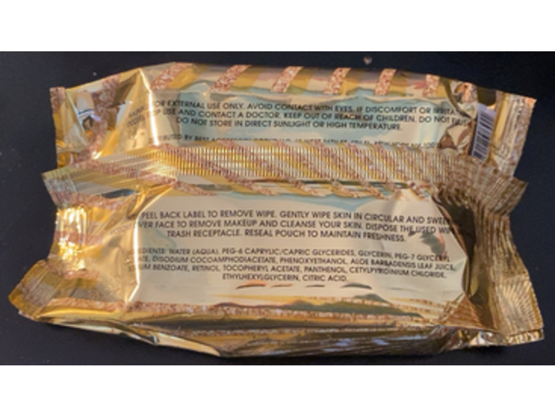 My Beauty Spot Facial Wipes, Retinol, 30 Count