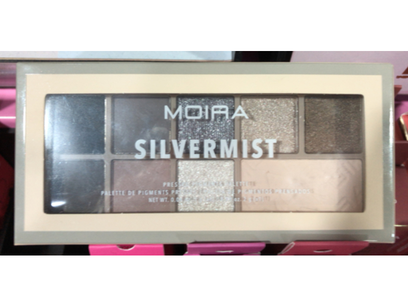 Moira Pressed Pigments Palette, 07 Silvermist