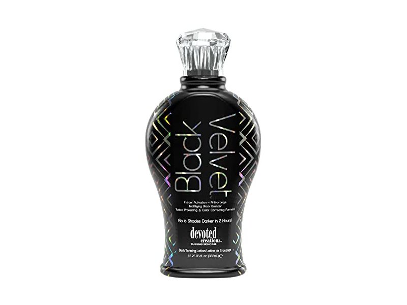 Devoted Creations Black Velvet Dark Tanning Lotion, 12.25 fl oz/362 mL
