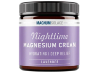 Magnum Solace Nighttime Magnesium Cream, Lavender, 5 fl oz - thumbnail 1