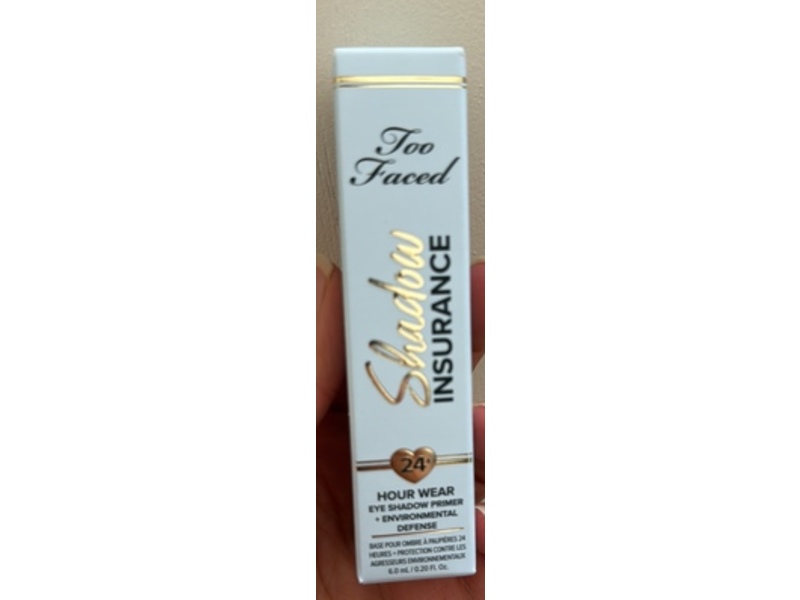 Too Faced Shadow Insurance 24+ Hour Eye Shadow Primer, 0.20 fl oz/6 mL