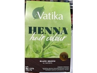 Vatika Henna Permanent Hair Colour Sachets, Black Brown, 2.11 oz/60 g, 6 Count - thumbnail 2