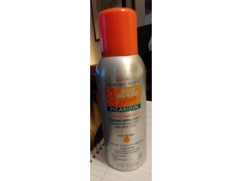 Avon Skin-So-Soft Bug Guard Plus Picaridin Insect Repellent with Vitamin E, 4 oz, 113.4 g