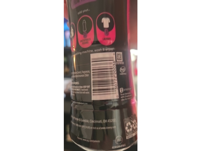 Downy Unstopables Fusions Odor Defense Laundry Scent Booster Beads, Sunrise + Nectar, 10.7 oz/303 g