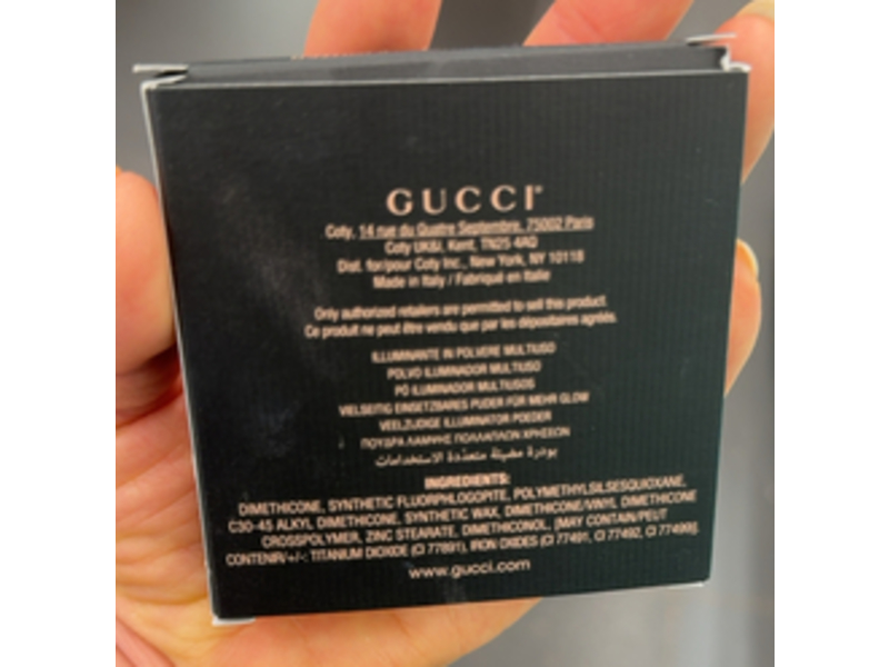 Gucci Glow Highlighter, Warm Gold, 0.35 oz/10 g
