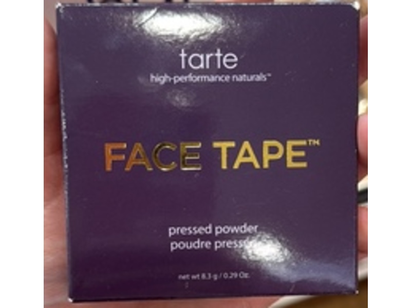 Tarte Face Tape Pressed Powder, 63H Espresso Honey, 0.29 fl oz/8.3 g