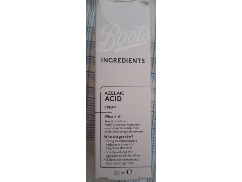 Boots Azelaic Acid Cream, 30 mL