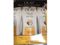 Olay Ultra Moisture Shea Butter Body Wash, 22 fl oz (3 Pack) - thumbnail 2