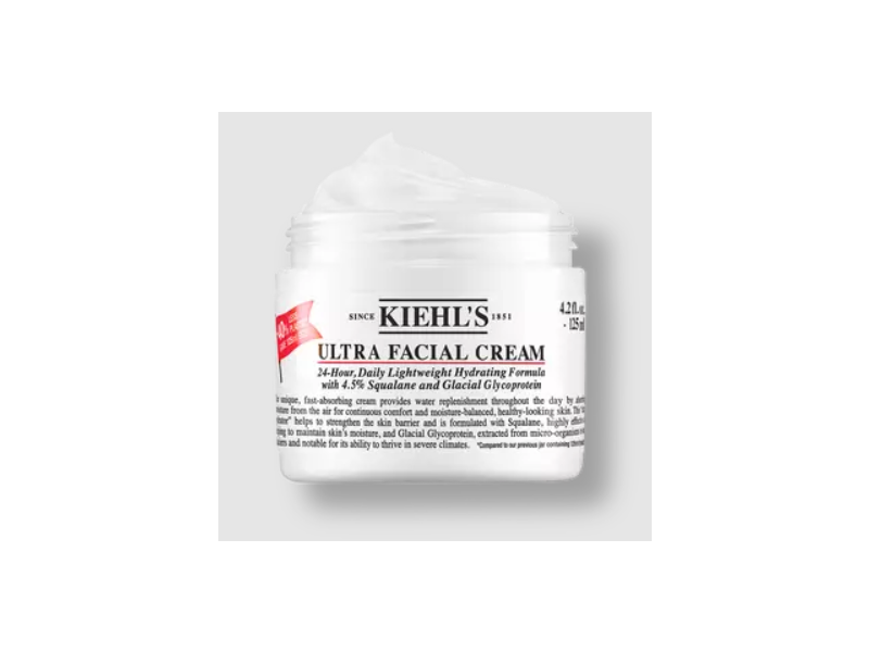 Kiehl's Since 1851 Ultra Facial Cream, 4.2 fl oz/125 mL.