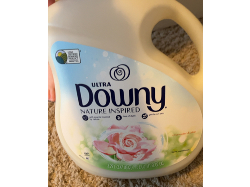 Downy Ultra Fabric Conditioner, Rosewater & Aloe, 111 fl oz/3.29 L