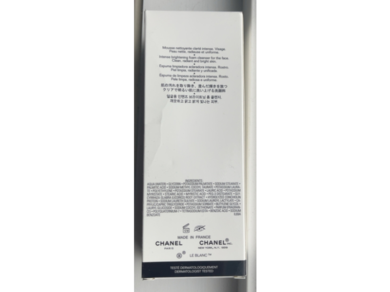 Chanel Le Blanc Intense Brightening Foam Cleanser, 5 fl oz/150 mL