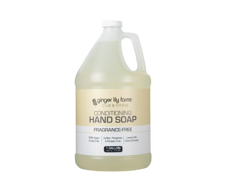 Ginger Lily Farms Conditioning Hand Soap, Fragrance-Free, 128 fl oz/3.78 L