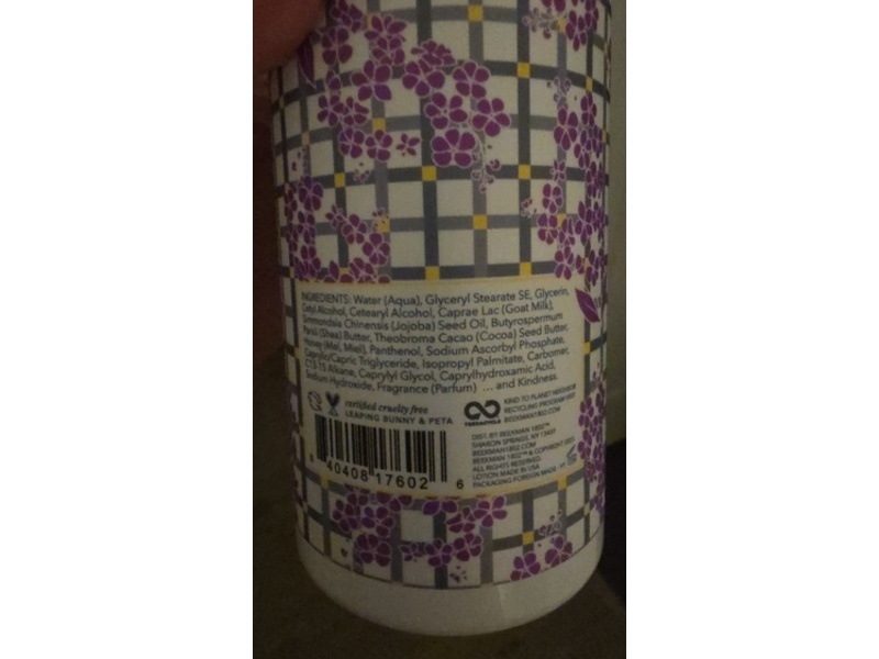 Beekman 1802 Goat Milk Hand & Body Lotion, Lilac Dream, 12.5 fl oz/279 mL