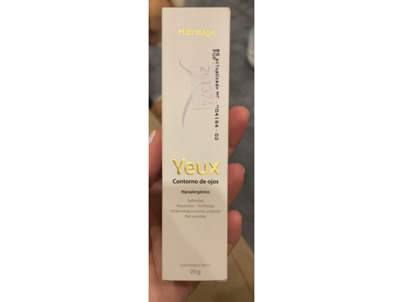 Hidrisage Yeux Eye Contour Cream, 20 g