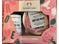 The Body Shop Nourish & Flourish Body Butter & Shower Gel Set, British Rose - Image 3