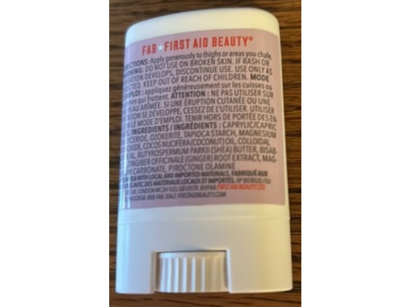 First Aid Beauty Anti-Chafe Stick, Shea Butter + Colloidal Oatmeal, 0.35 oz/9.9 g