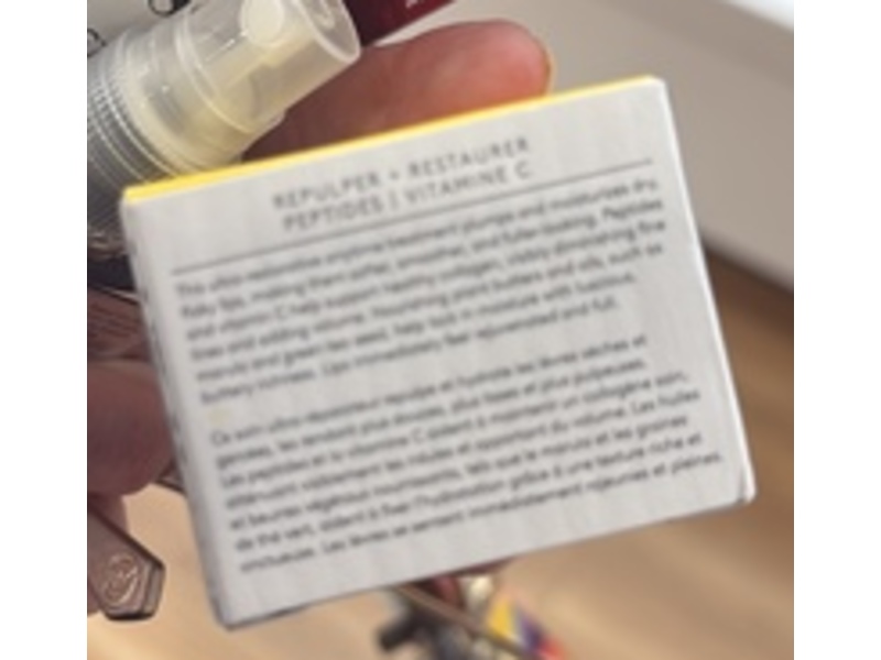 Drunk Elephant Plump-C Tripeptide Lippe Mask, Peptides + Vitamin C, 0.7 oz/20 g