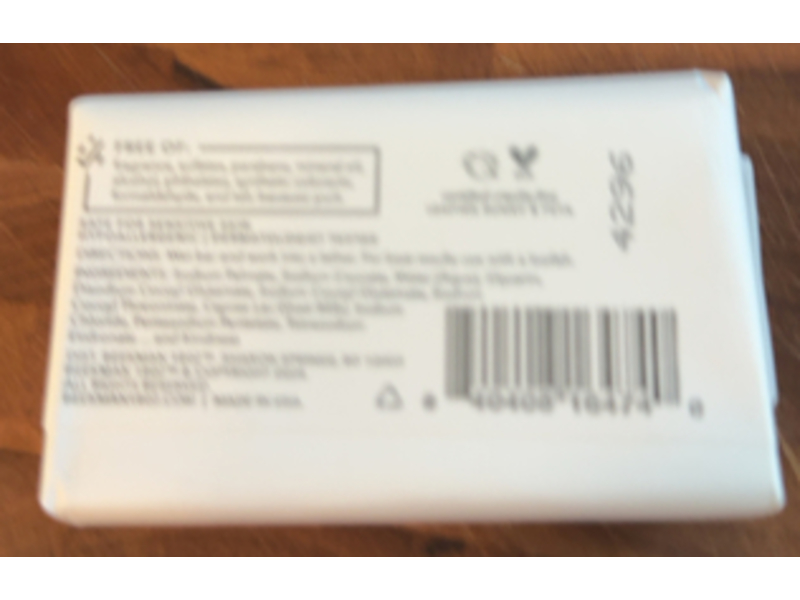 Beekman 1802 Pure Goat Milk Body Soap, Fragrance Free, 3.5 oz/99 g