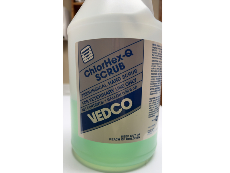 VEDCO ChlorHex-Q Presurgical Hand Scrub, 128 fl oz