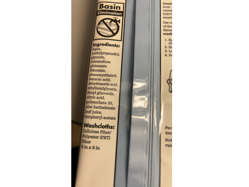 Stryker Sage Impreva Bath Hygienic Full - Body Washcloths, 8 Count