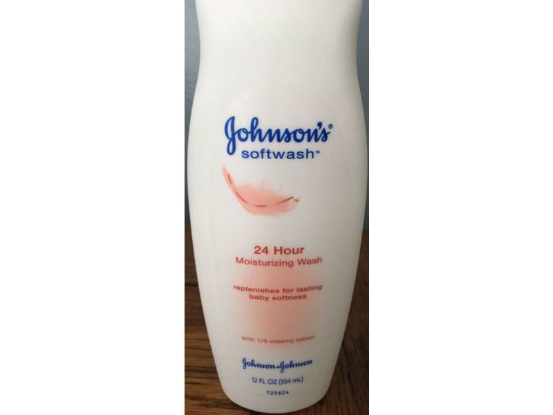 Johnson's Soft Wash 24 Hour Moisturizing Body Wash, 12 fl oz / 354 mL