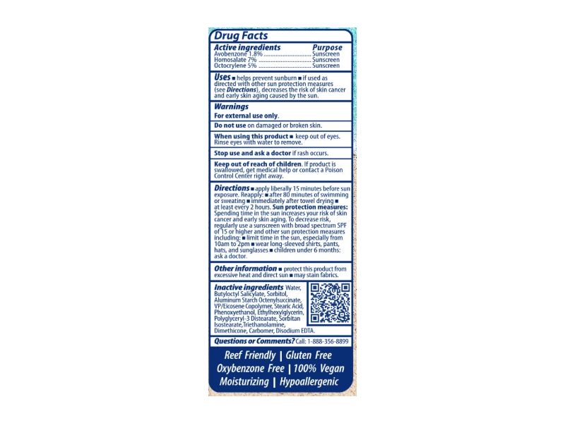 Coral Isles Sunscreen Lotion, SPF 30, 6 oz/170 g