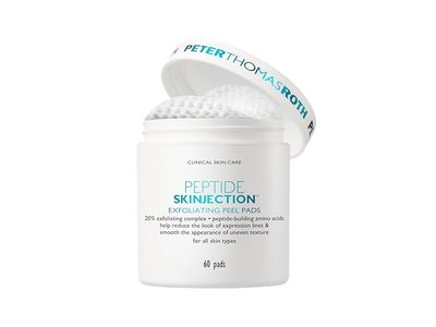 Peter Thomas Roth Peptide Skinjection Exfoliating Peel Pads, 60 Pads