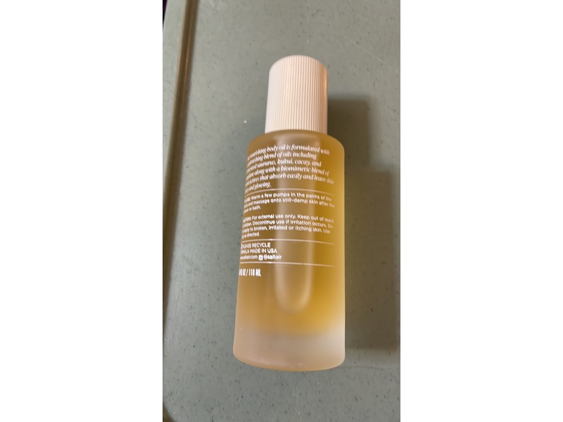 Saltair Nourishing Body Oil, Salt Water Vanilla, 4 fl oz/118 mL