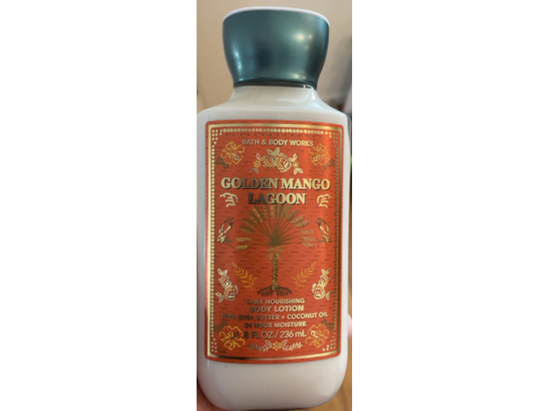 Bath & Body works Daily Nourishing Body Lotion, Golden Mango Lagoon, 8 fl oz/236 mL