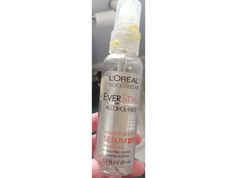 L'oreal Paris Ever Style Smooth & Shine Serum, Alcohol-Free, 1.7 fl oz