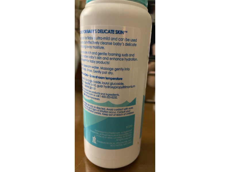 Vanicream Baby Foaming Wash, 8 fl oz/237 mL