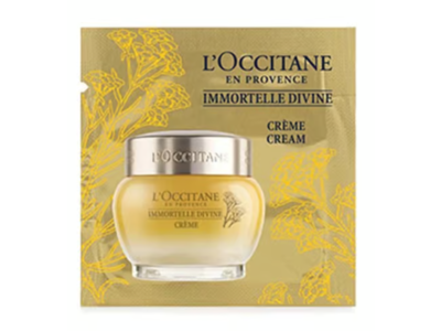 L'Occitane En Provence Immortelle Divine Cream, 0.05 oz/15 mL