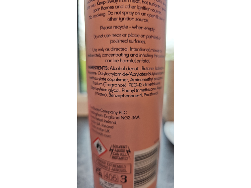 Boots Everyday Ultimate Hold Hairspray, 10.5 fl oz/300 mL