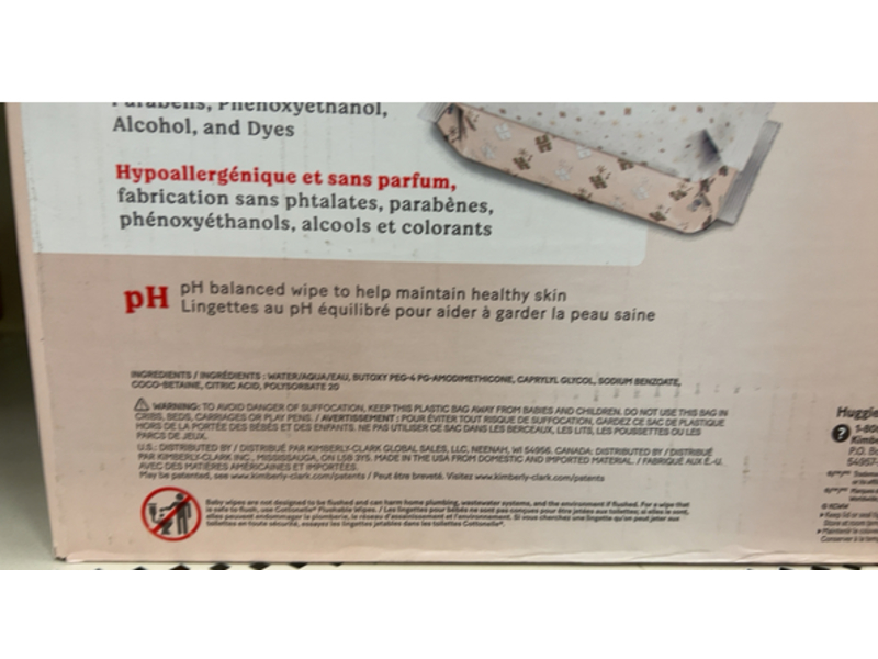 Huggies Skin Essentials Baby Wipes, 560 Count