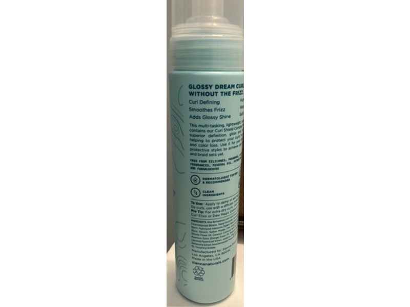 Sienna Naturals Dream Curl Mousse, 8 fl oz/236 mL