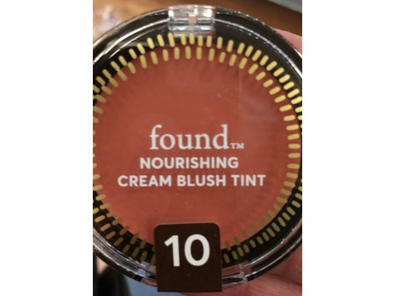 Found Nourishing Cream Blush Tint, 10 Coral Flush, 0.159 oz/4.5 g