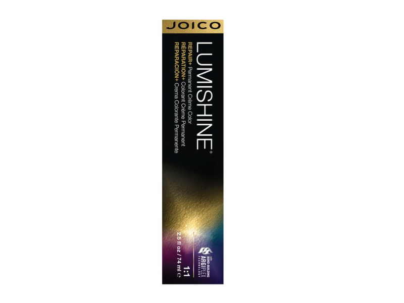 Joico Lumishine Repair+ Permanent Creme Color, 6M Mocha Dark Blonde, 2.5 fl oz/74 mL