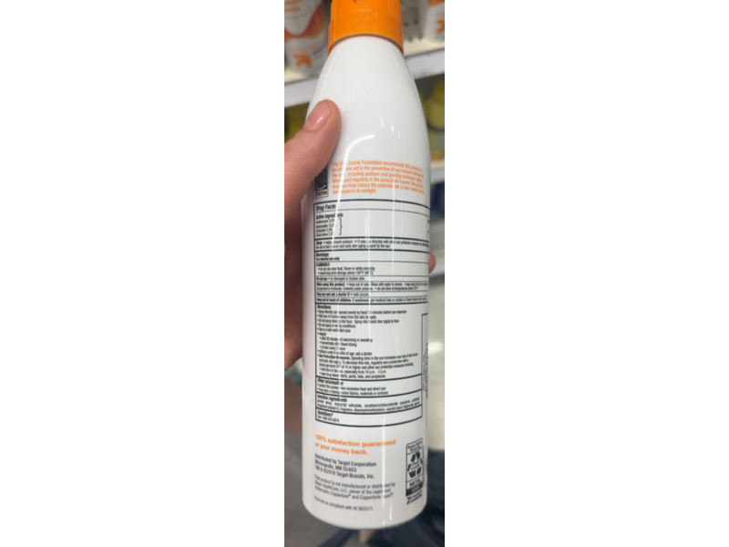 Up & UP Sport Sunscreen Spray, SPF 30, 9.1 oz/258 g