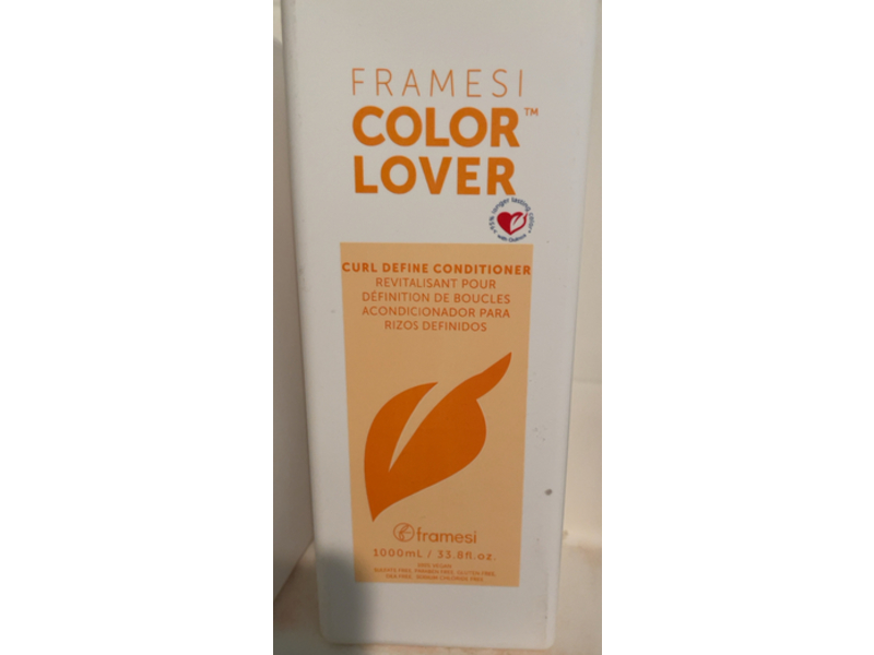 Framesi Color Lover Curl Define Conditioner, 33.8 fl oz/1 L