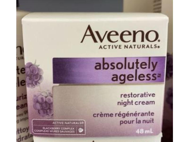 Aveeno Absolutely Ageless Restorative Night Cream, 48 mL
