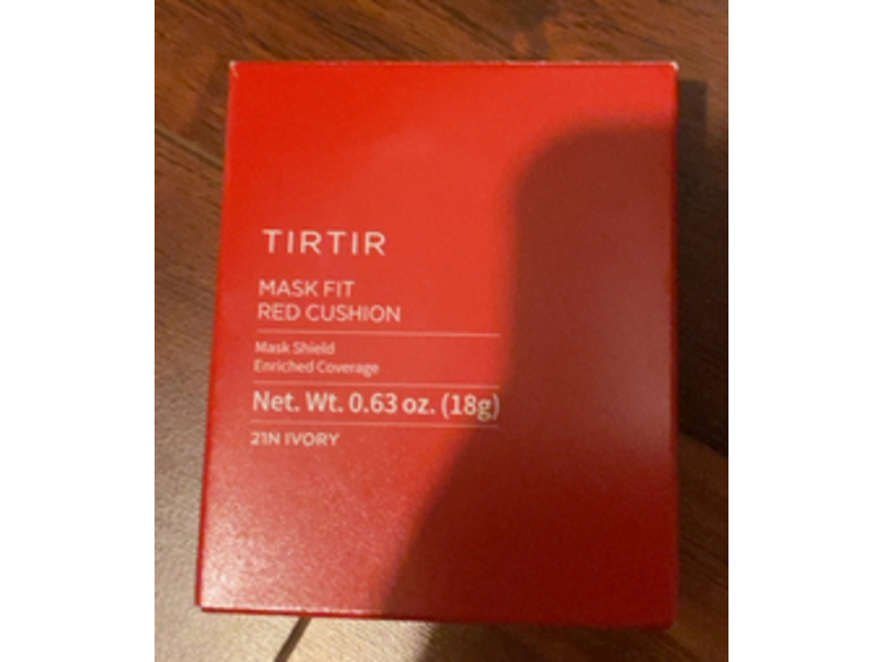 Tirtir Mask Fit Red Cushion Foundation, 21N Ivory, 0.63 oz/18 g