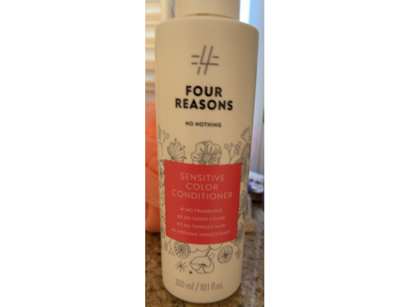 Four Reasons No Nothing Sensitive Color Conditioner, 10.15 fl oz/300 mL