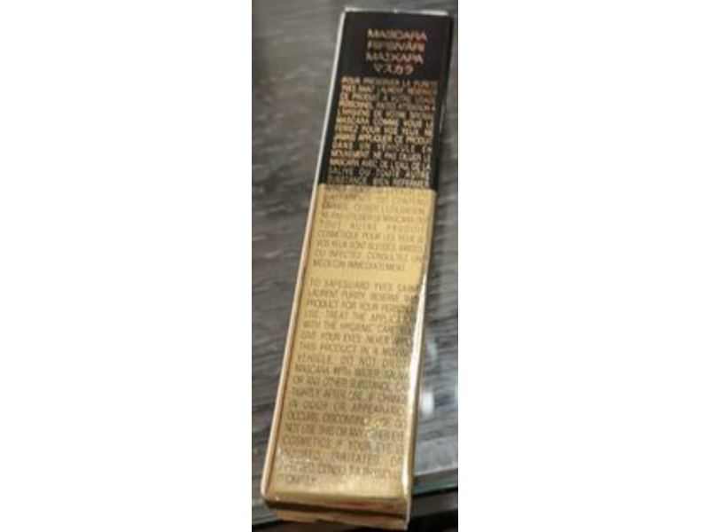 Ysl Mascara Volume, Overnoir Black, 0.06 oz/2 mL